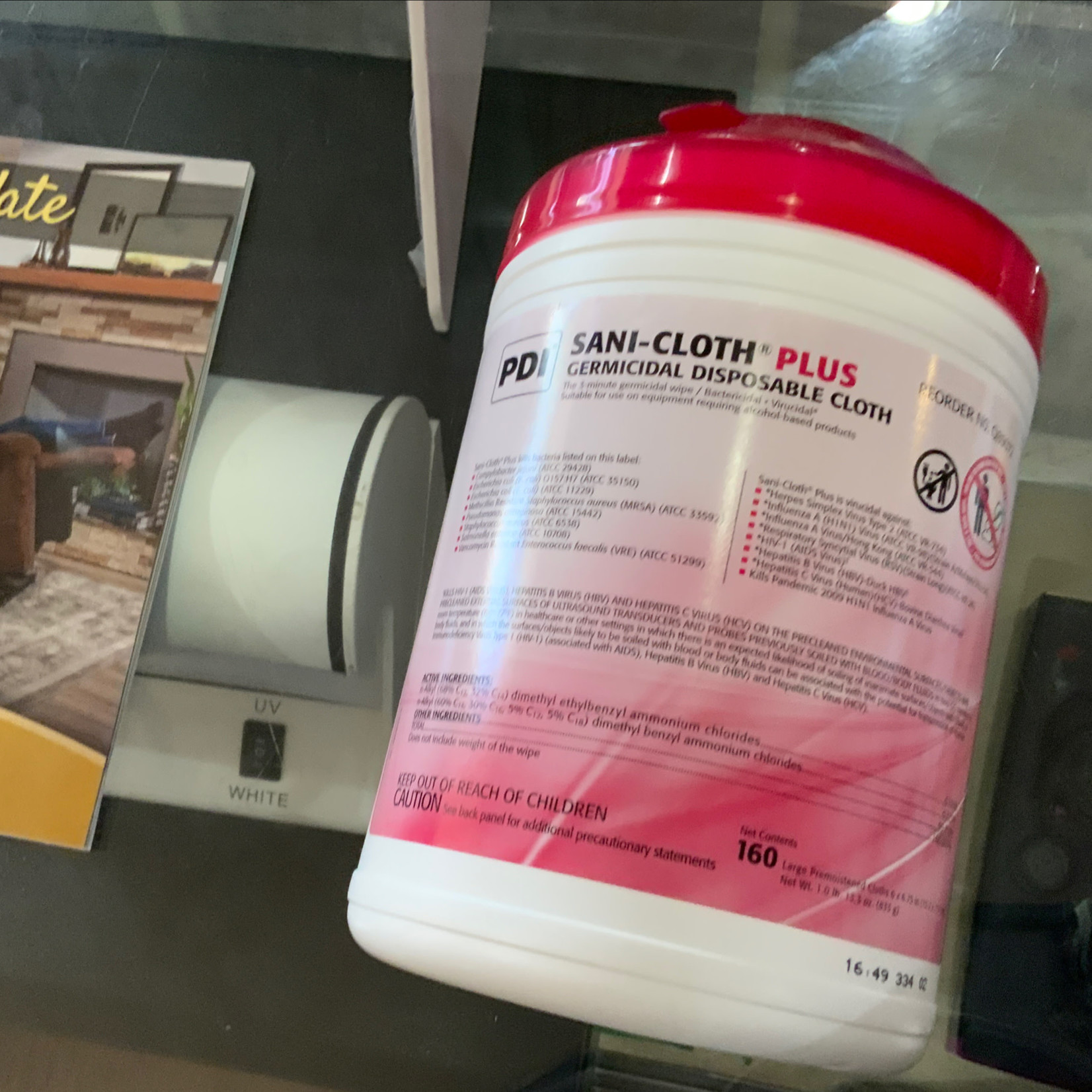 Sami-Cloth Plus Germicidal Disposable