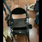 Medline Rollator / Transport Chair Combination - Translator - Blue