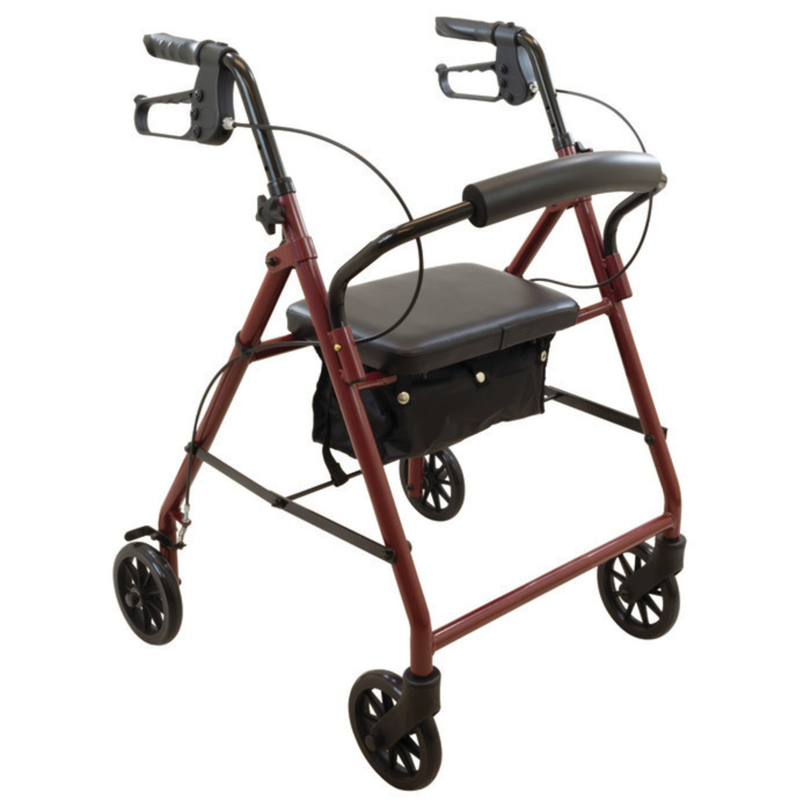Drive ROLLATOR BASIC STEEL - BURGUNDY