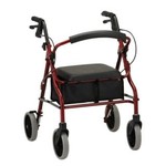 Nova ZOOM 20 ROLLING WALKER RED