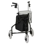 Nova TRAVELER 3 WHEEL ROLLING WALKER BLACK