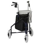 Nova TRAVELER 3 WHEEL ROLLING WALKER BLUE