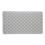 RUBBER BATH MAT WHITE CIRCLES