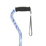 Nova CANE OFFSET BLUE PORCELAIN