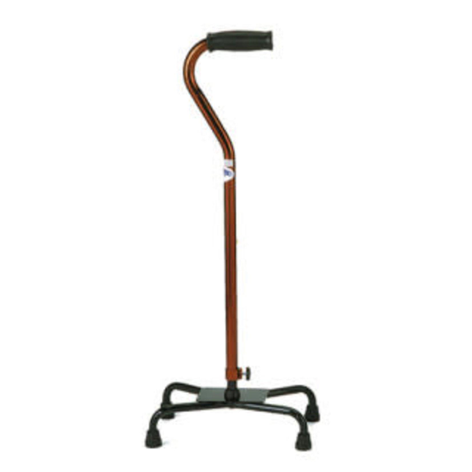 Nova QUAD CANE LARGE BASE BRONZE