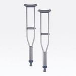 Nova CRUTCHES ALUMINUM - Pediatric 4'0"-4'6"