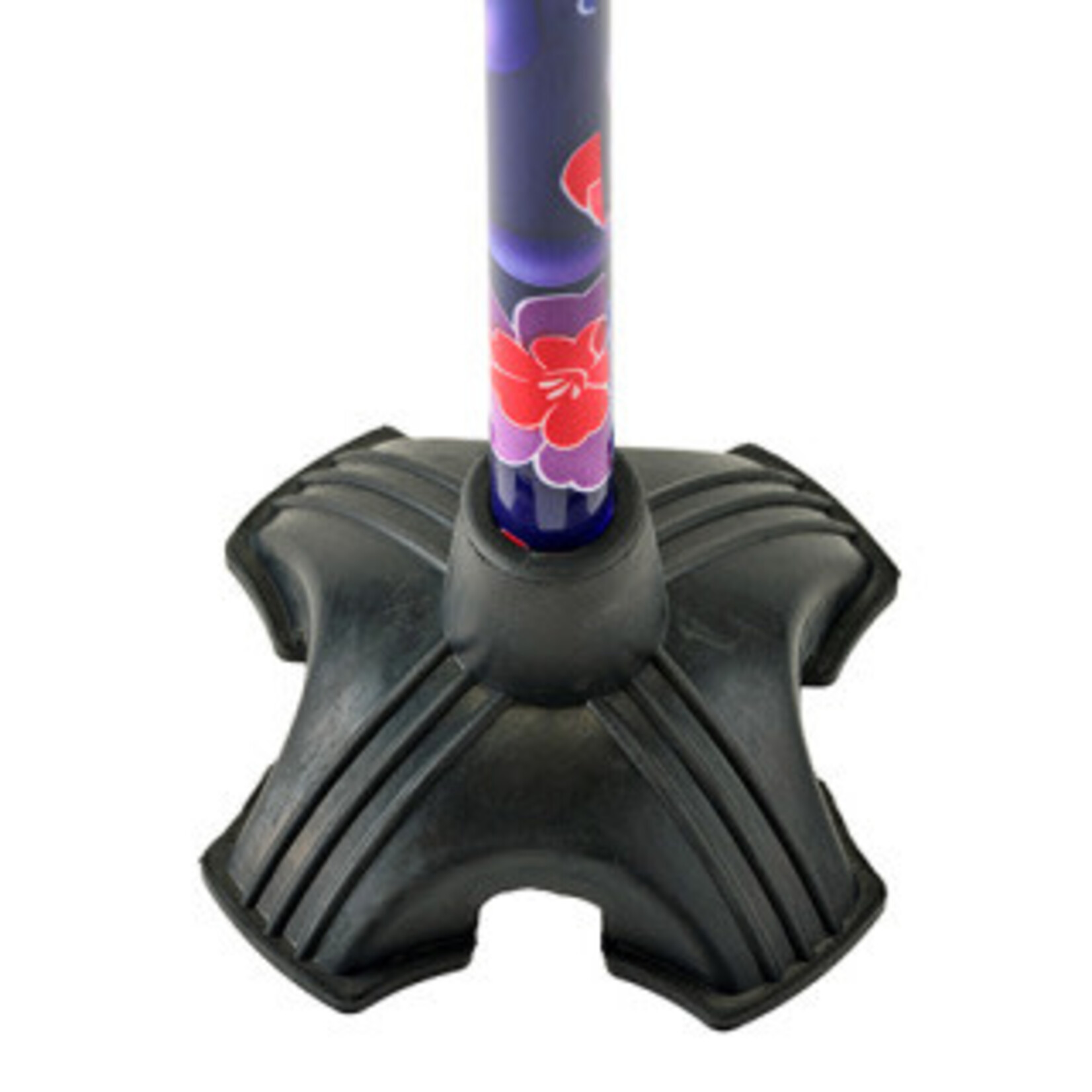 Nova All Terrain Quad Tip Base for Single Point Cane (Cane NOT included)