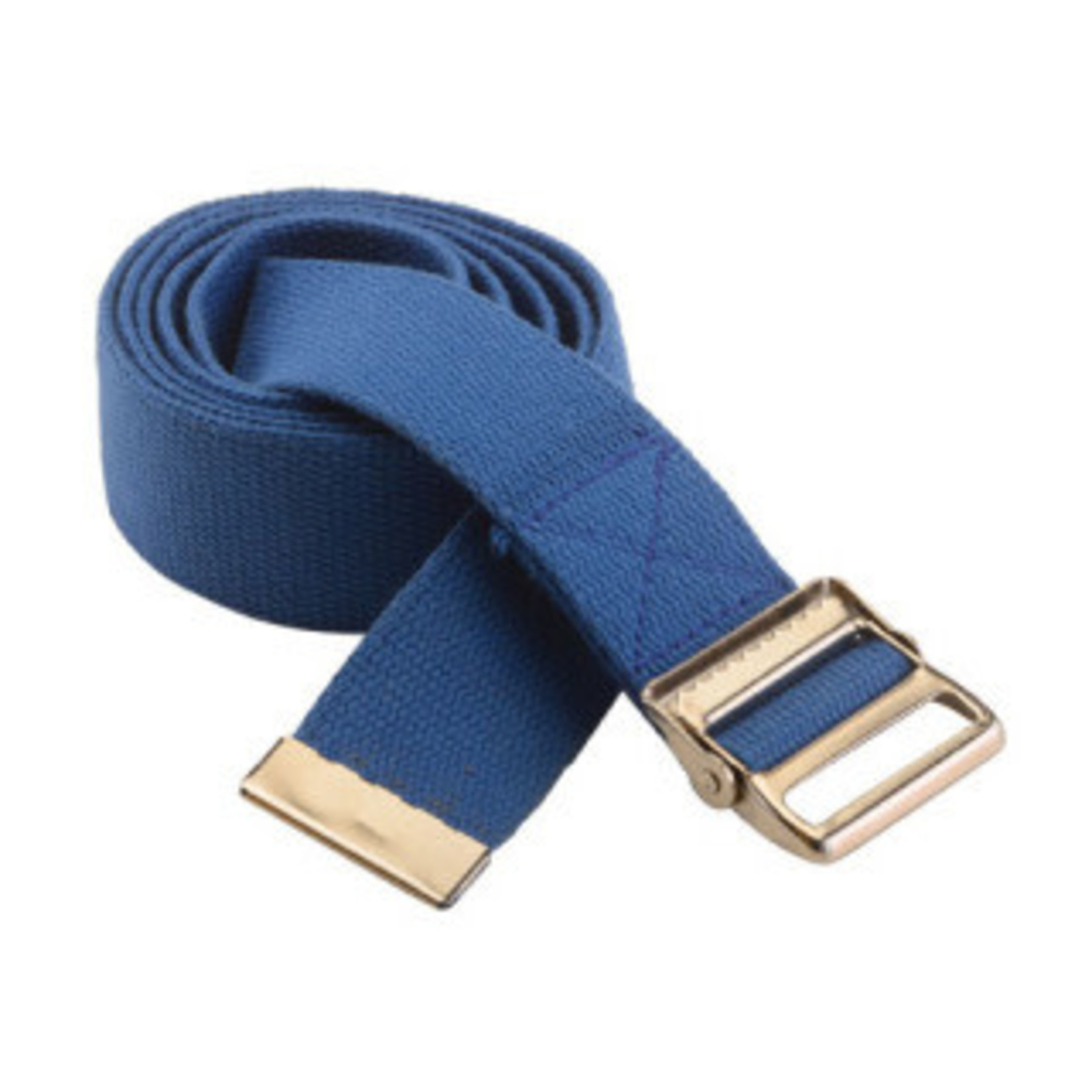 GAIT BELT  52"  BLUE  METAL BU