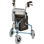 Nova TRAVELER 3 WHEEL ROLLING WALKER SKY BLUE