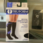 Truform Truform Knee high Stockings 20-30 3x Black