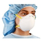 Cardinal Health™ Flat Fold N95 Surgical Respirator, Regular 50/BX