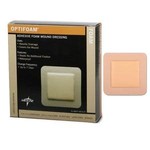 Medline Foam Dressing, Optifoam Adhesive, 4" x 4" - 1each