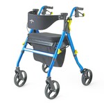 Empower Rollator with Microban-Treated Touch Points and Seat, Black