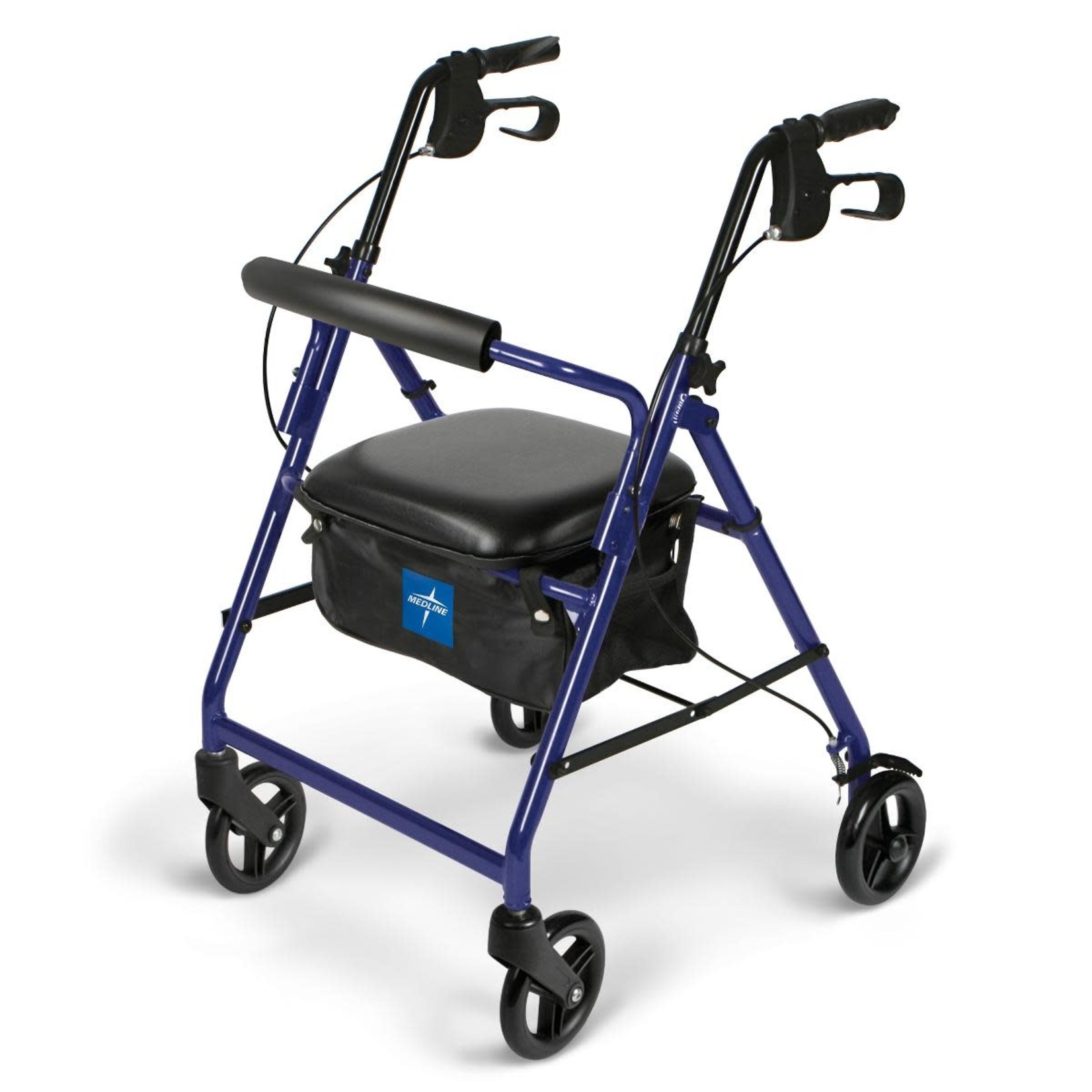 Medline ROLLATOR,BASIC,BLUE