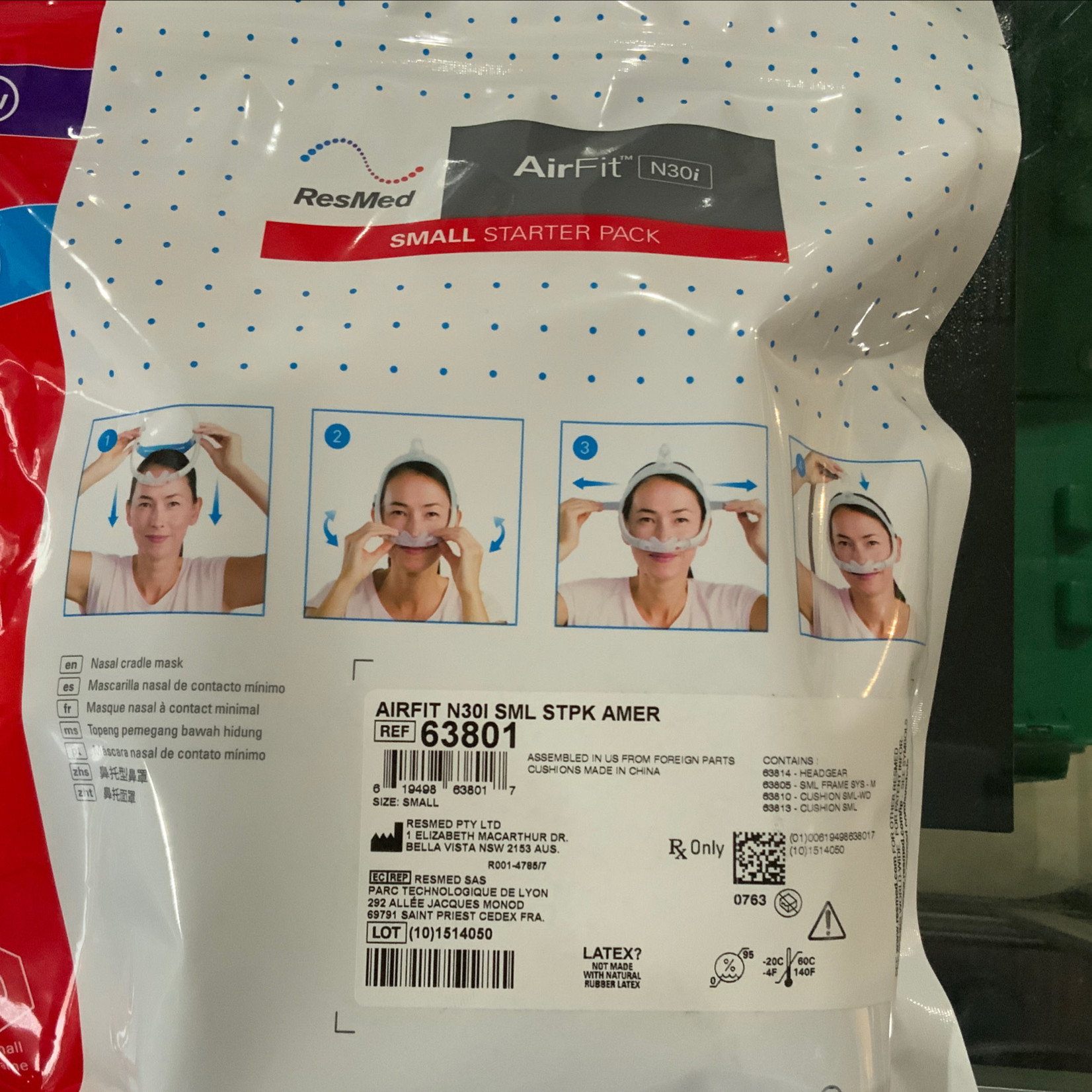 Resmed Airfit N30I Small Starter Pack