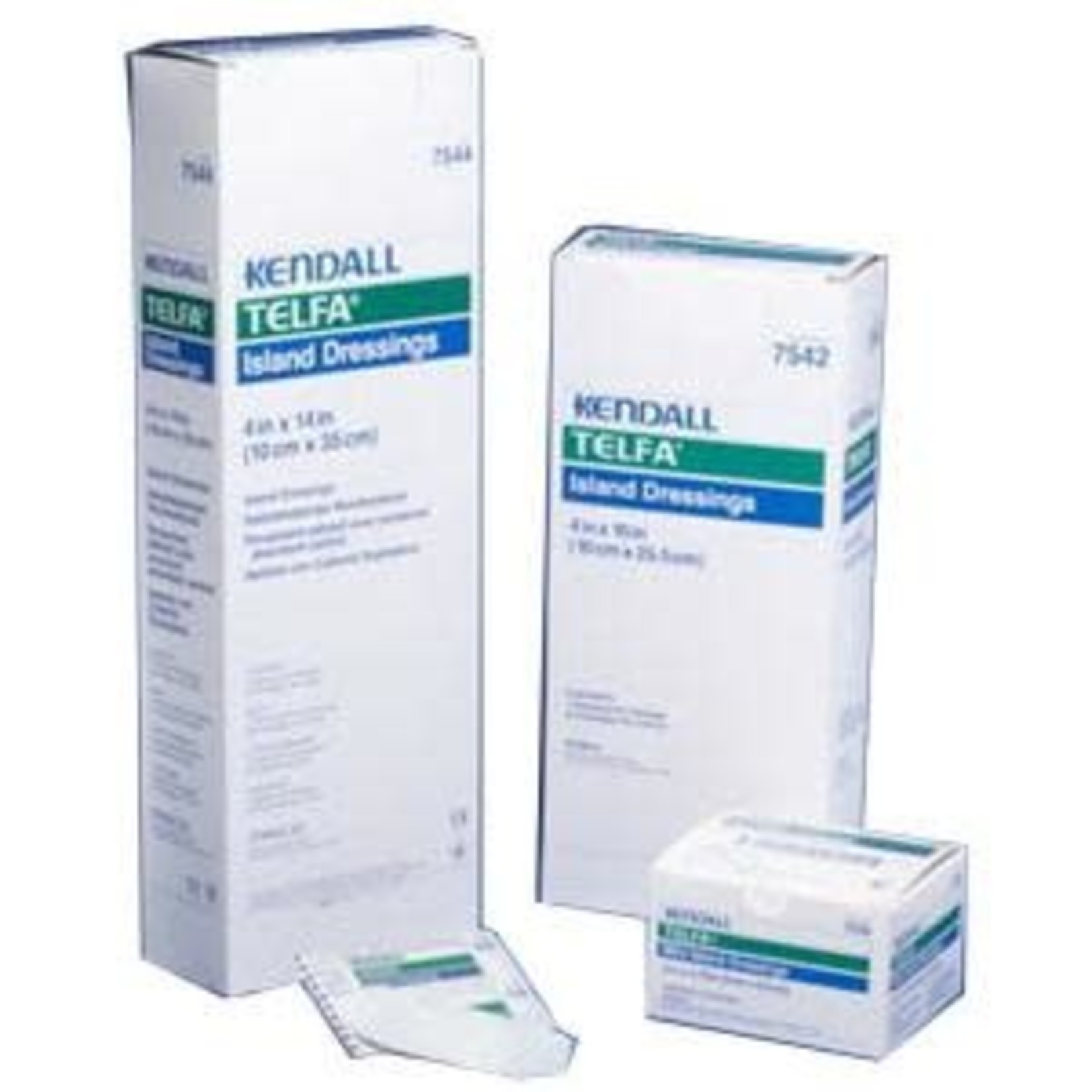 Telfa Kendall Telfa™ Adhesive Island Dressing, 4" x 8"  (Single)