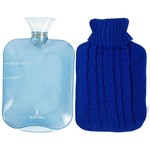 Hot Water Bottle- Blue
