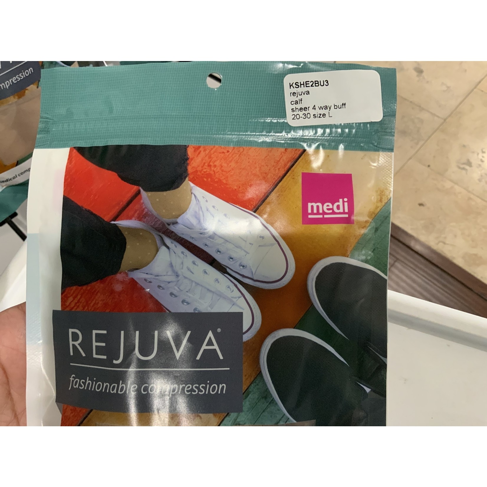 Rejuva 20-30 calf buff sheer size L
