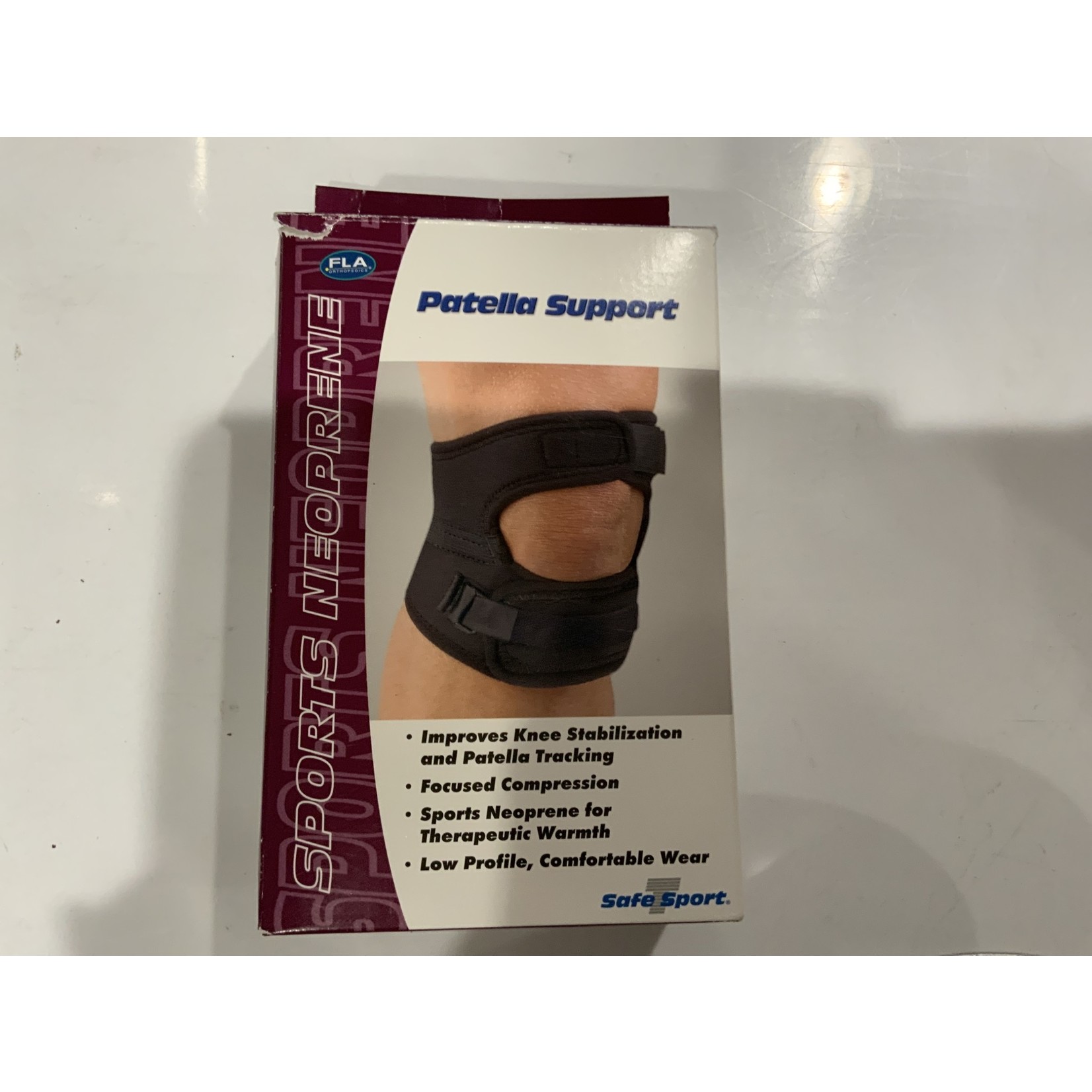 Patella Support Large Blk