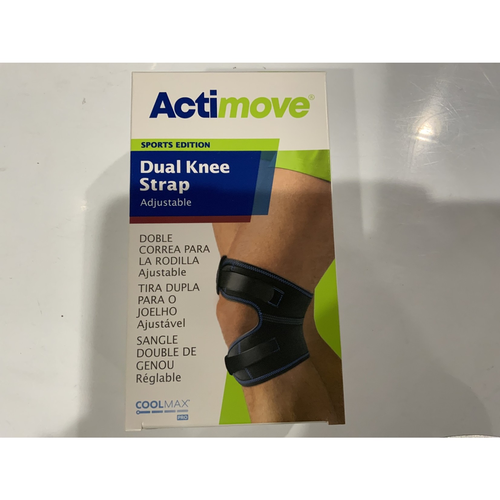 BSN/FLA Actimove Dual Knee Stap XL Blk