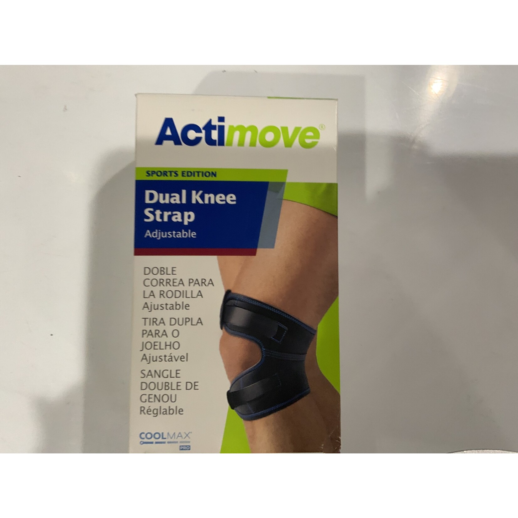 Actimove Dual Knee Strap M Blk