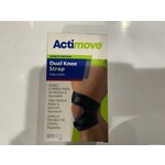 Actimove Dual Knee Strap L Blk