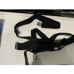 Back Brace Suspenders Blk