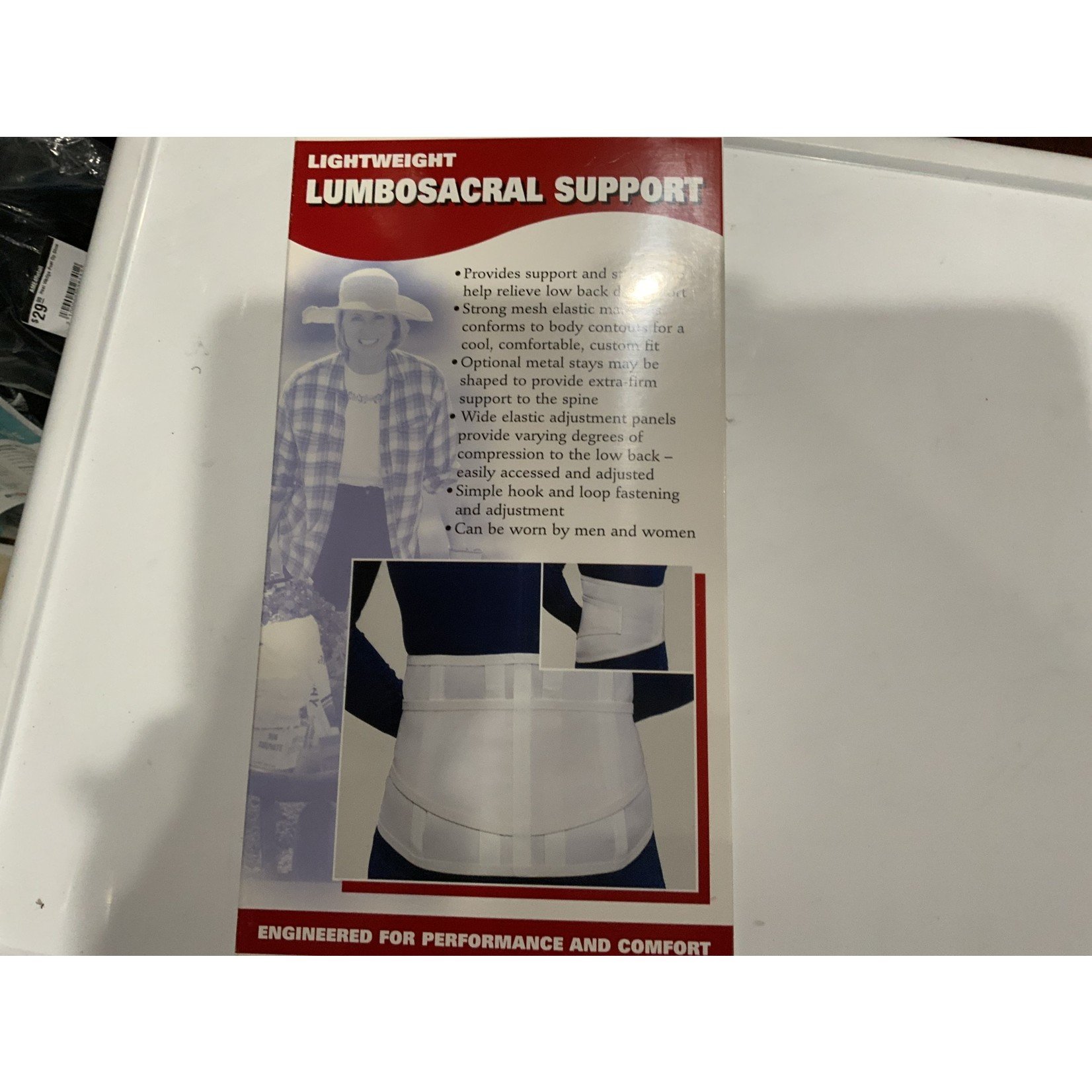 Lightweight LumboSacral Support XL