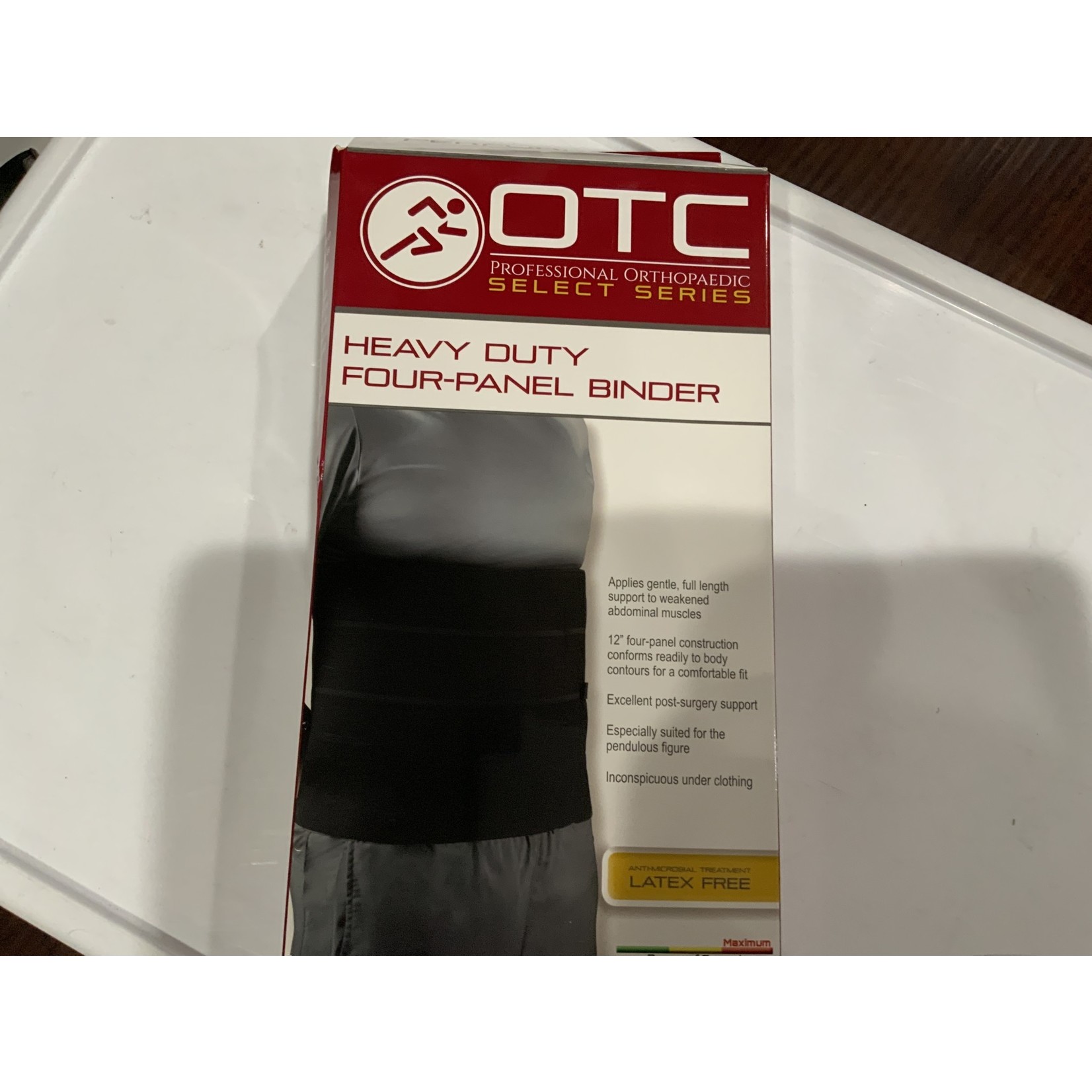 SAI/OTC Heavy Duty Four-Panel Binder Blk XL