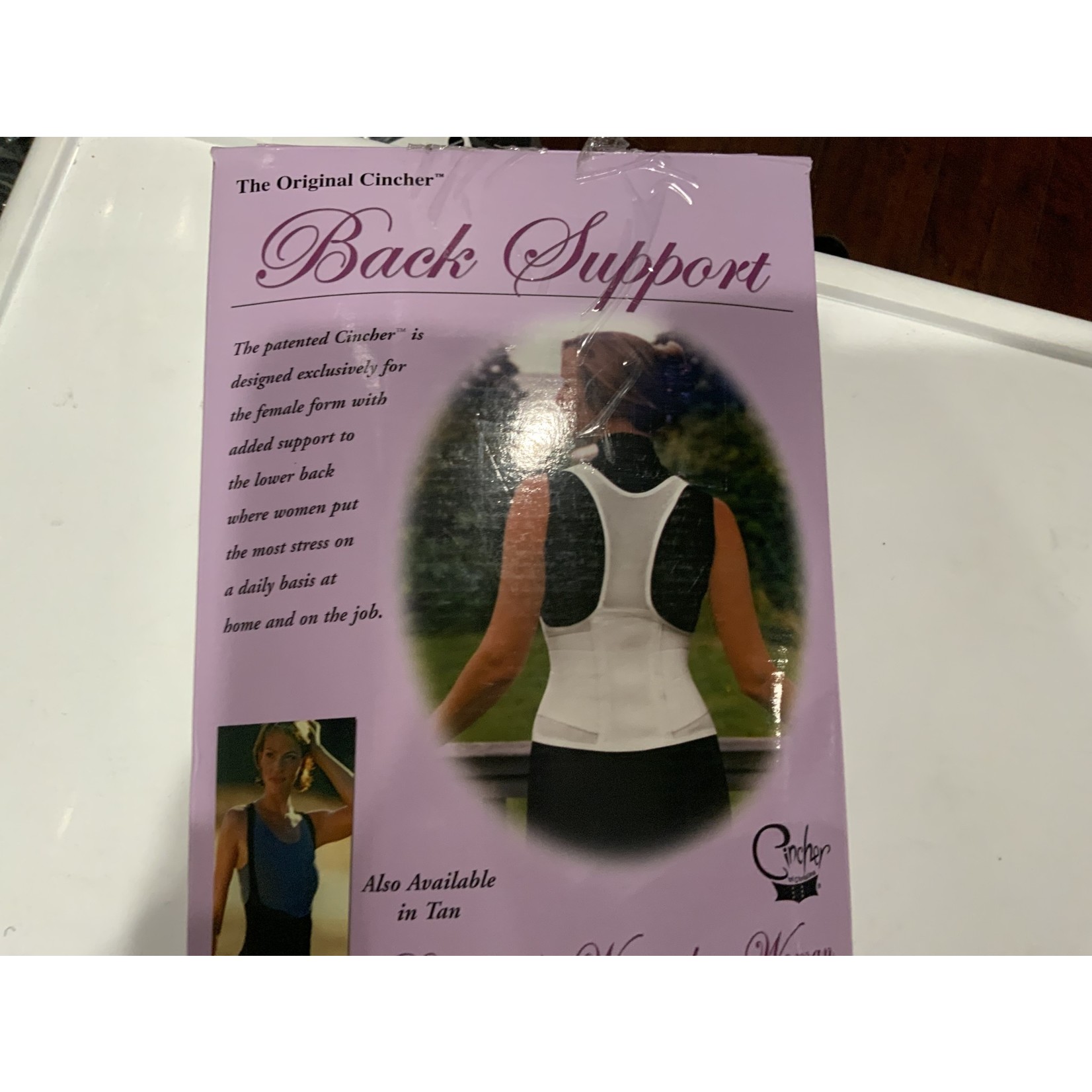 Back Cincher 3XL White