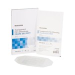 McKesson Transparent Film Dressing McKesson Octagon 6 X 8 Inch Frame Style Delivery Without Label Sterile 10/Box