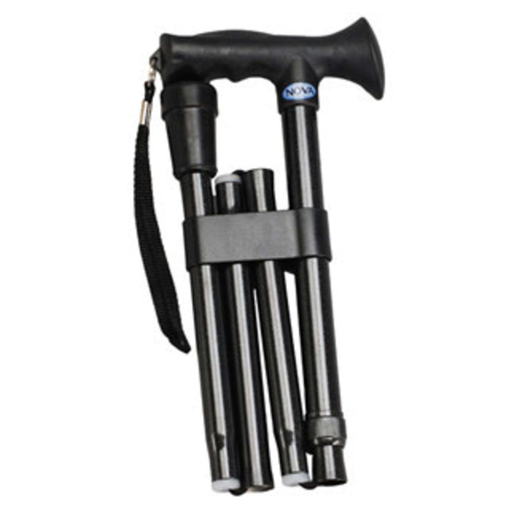 Nova FOLDING CANE SOFT GRIP BLACK