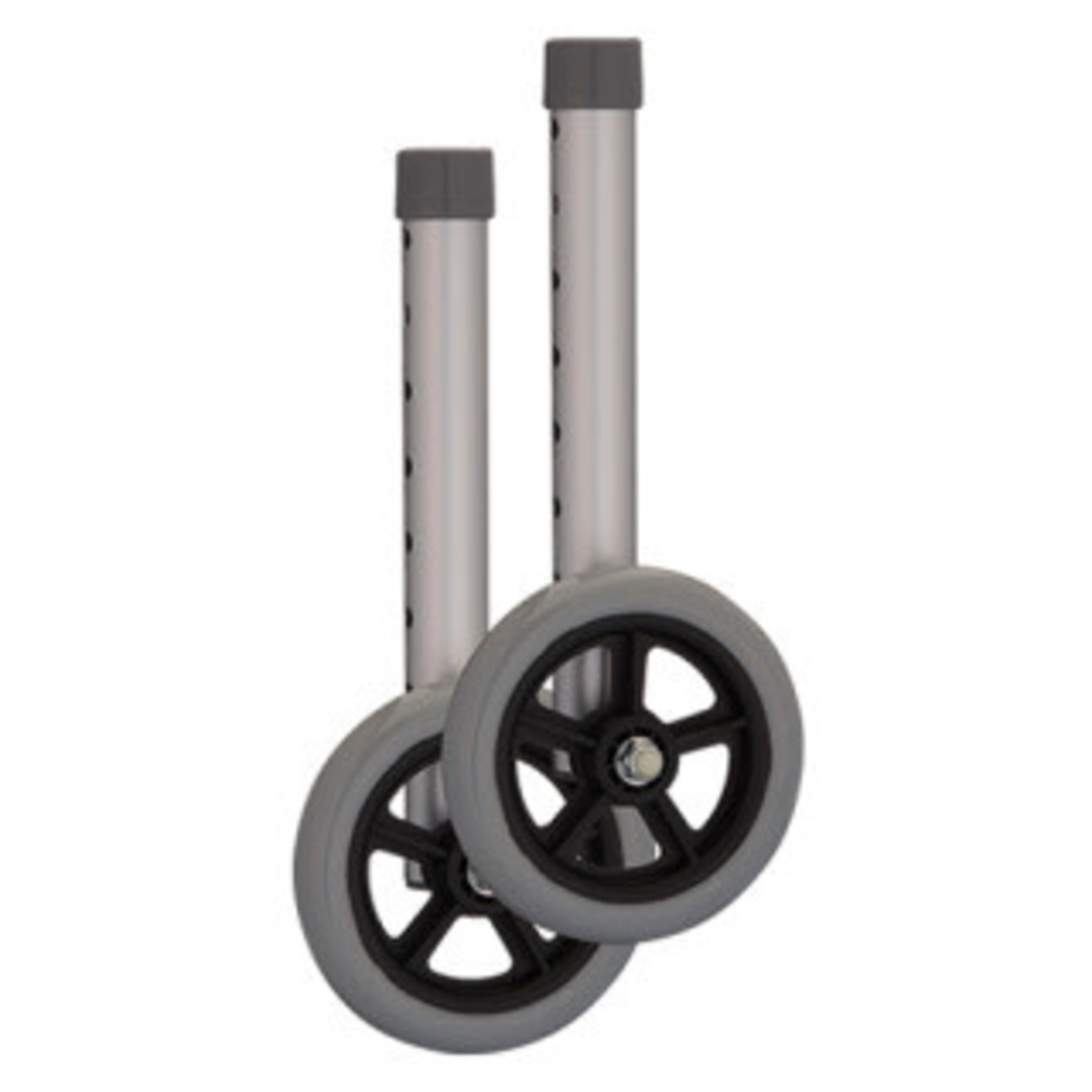 Nova 5" WHEELS FOR 1" FLD WLKR GRAY