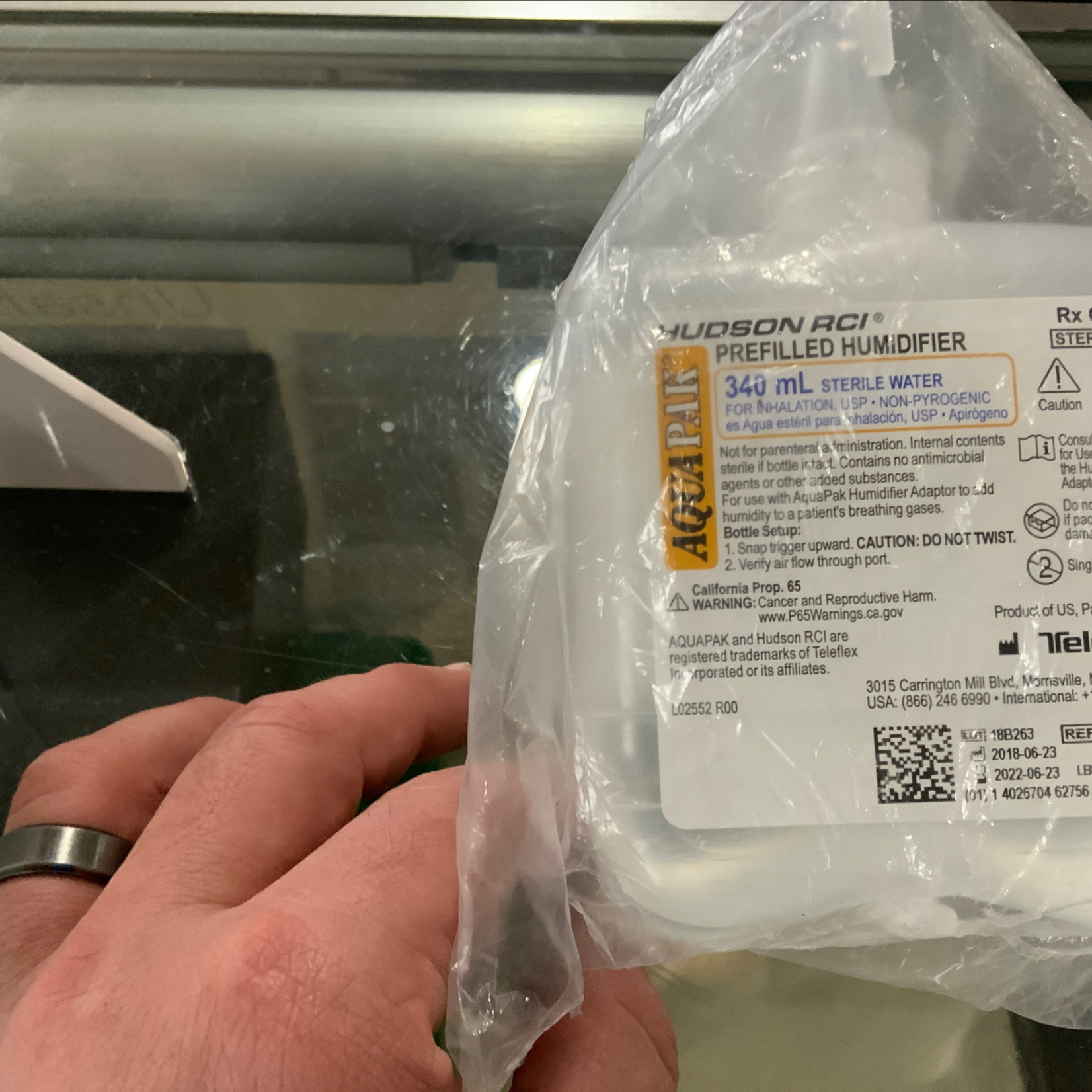 humidifier water