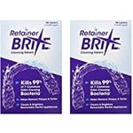 Retainer Brite Retainer brite -6 months supply- 2 boxes pack -192 tablets , 192 Count
