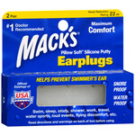 MACKS EAR PLUG PILLO SOFT WHT NRR22 2PR