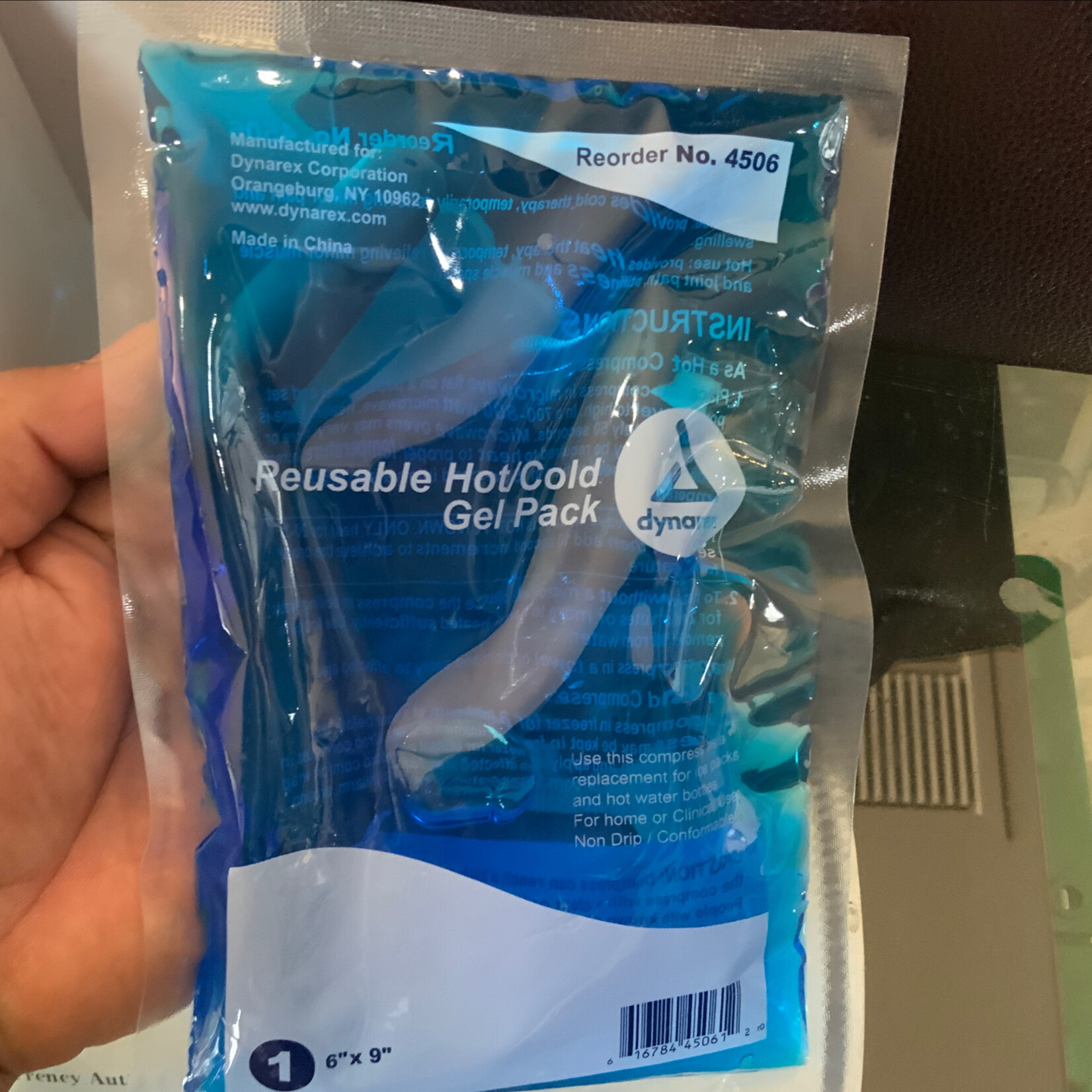 Hot and cold packs
