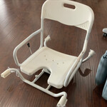 Shower bath transfer chair