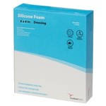 Cardinal Health Kendall Silicone Non-Bordered Foam Wound Dressing, 6" x 6"