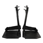 Swing Away Footrests with Composite Footplate