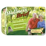 Wellness® Brief Original® Adult Diaper, Medium 24" to 36" Waist 20/Pack or 60/CS