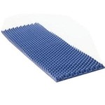 Therapad Eggcrate Mattress, Puncture-Proof, Twin 34" x 72" x 4"