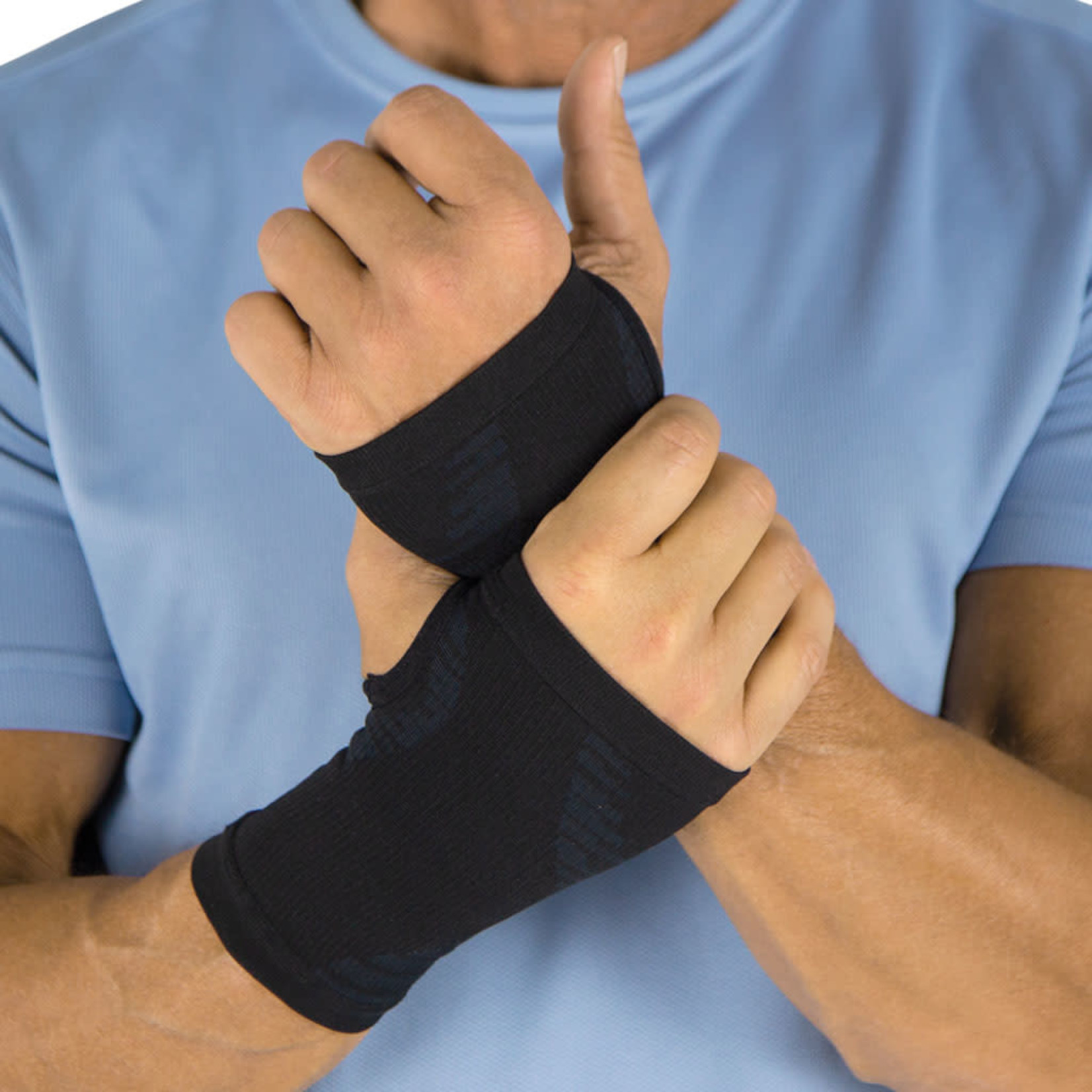 Wrist Compression Sleeve Black (Small)