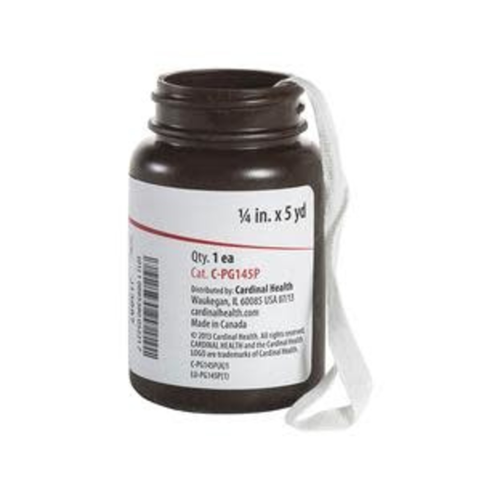Sterile Plain Packing Strip 1/4" x 5 yds