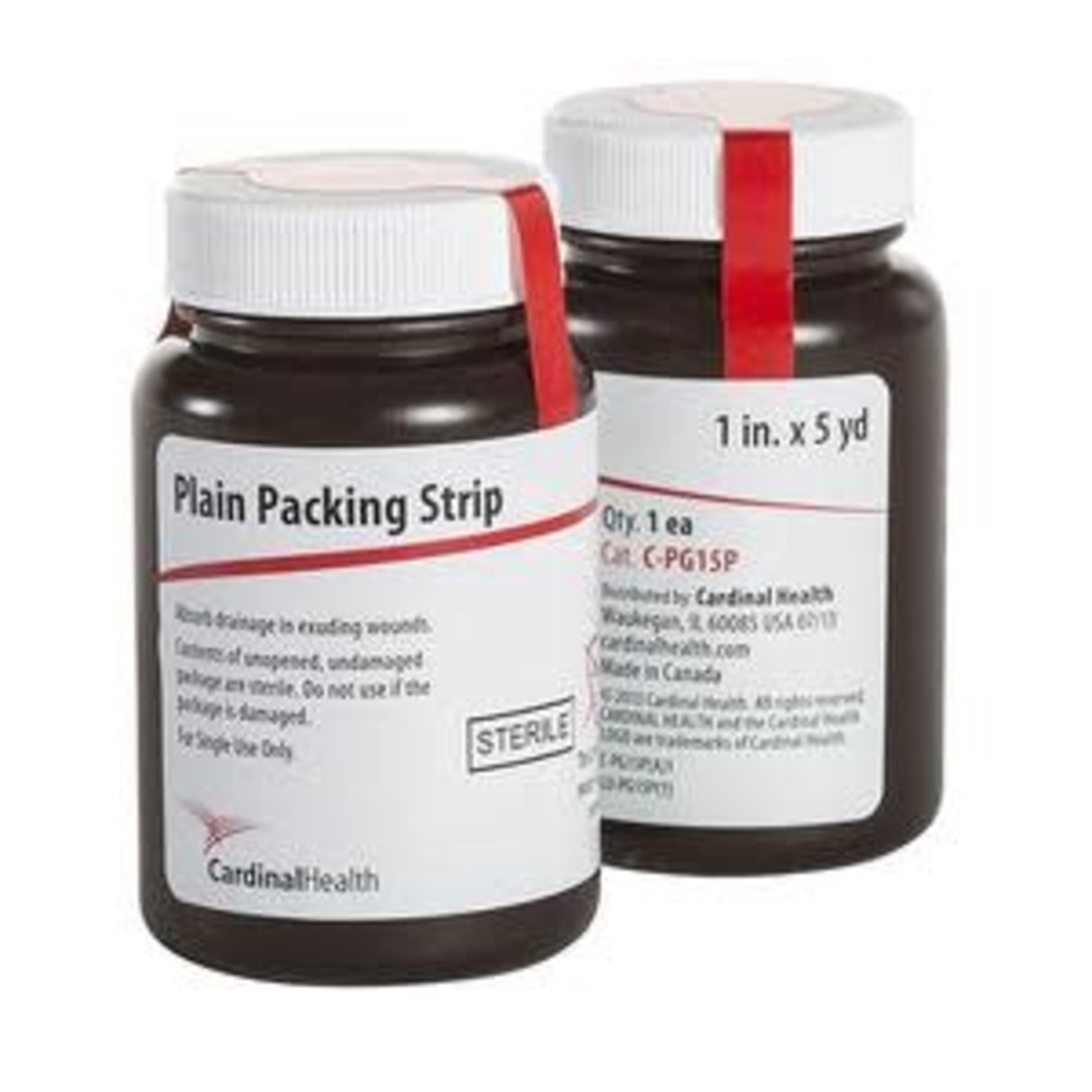 Sterile Plain Packing Strip 1" x 5 yds