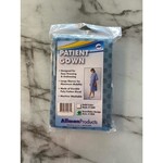Allman Products Patient Gown Blue Snowflake