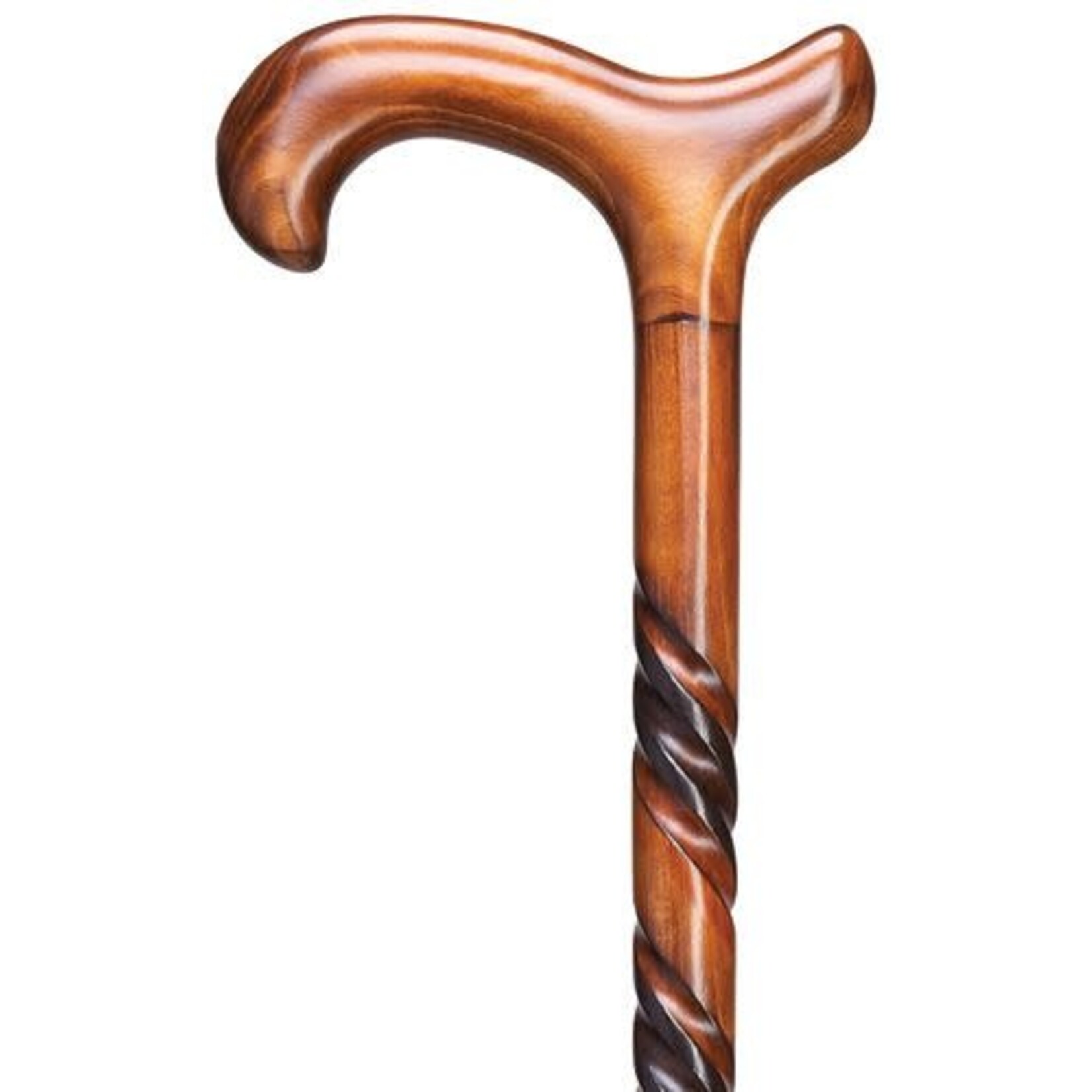 Harvy Imported Men's Triple Twist Derby Cane