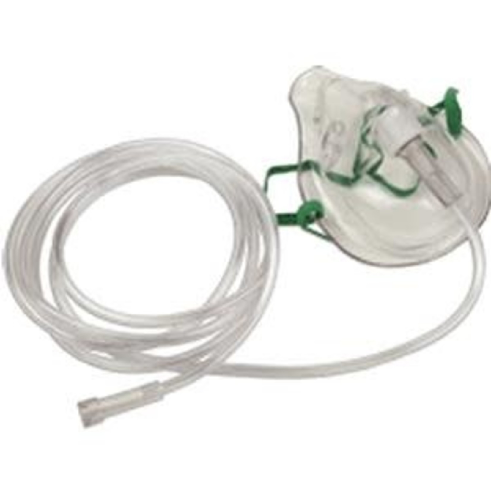 Allied Healthcare Products Adult Simple Oxygen Mask with 84" Tubing