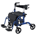 Wheelchair Rollator (Blue)