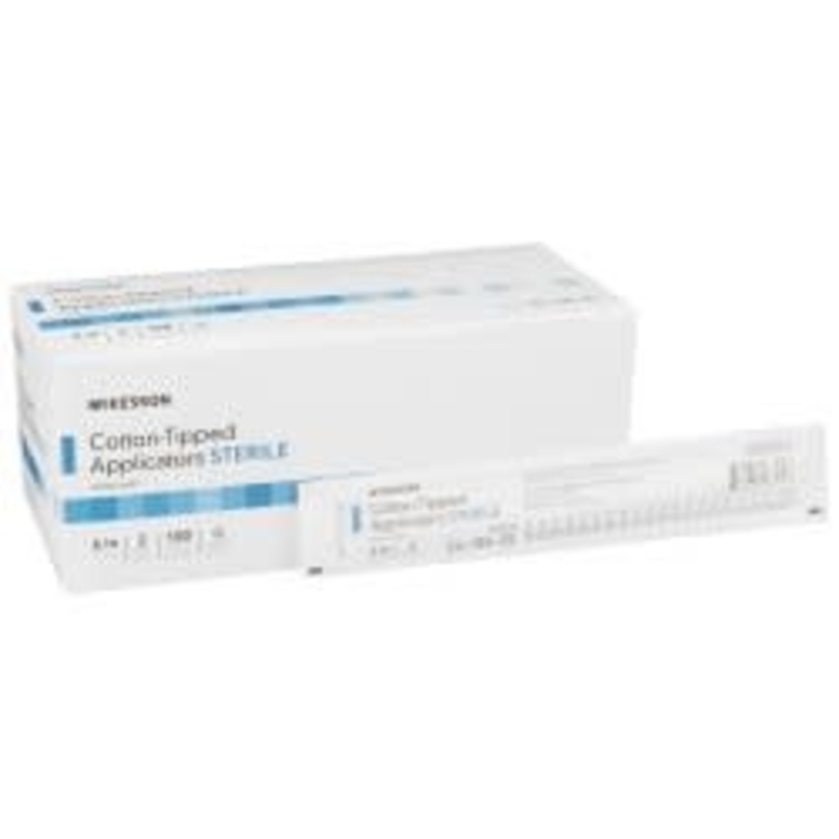 McKesson Swabstick McKesson Cotton Tip Wood Shaft 6 Inch Sterile 2 Pack